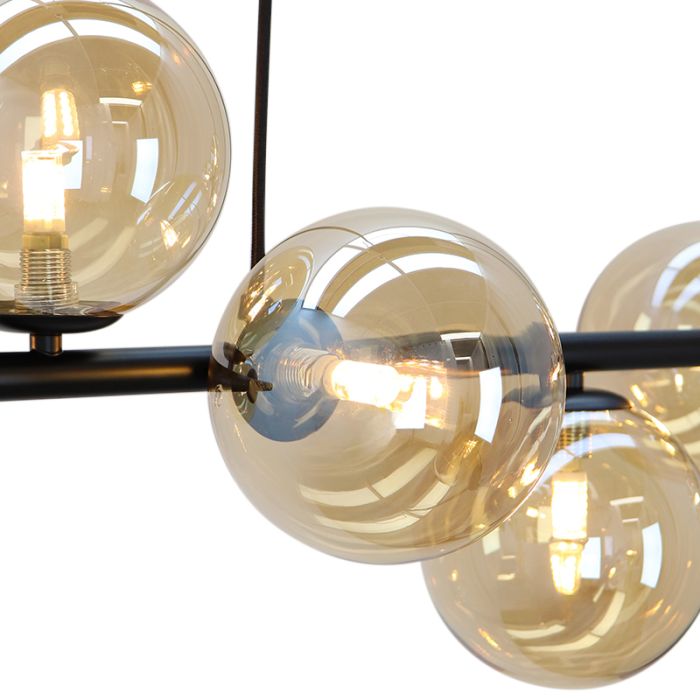 Design lampa wisząca bursztynowa, Remo