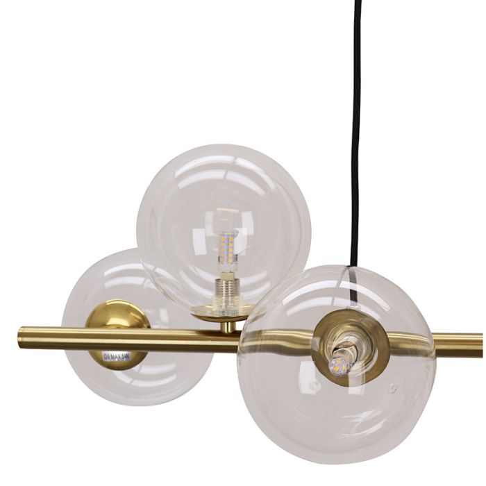 Design lampa wisząca przezroczysta, Remo