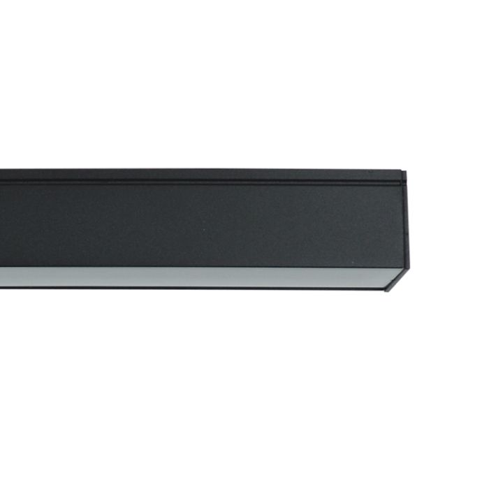 Nowoczesna lampa wisząca czarna, Iwan, 18W, 3000K LED