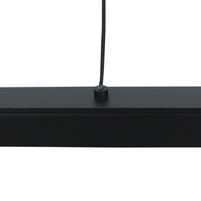 Nowoczesna lampa wisząca czarna, Iwan, 18W, 3000K LED