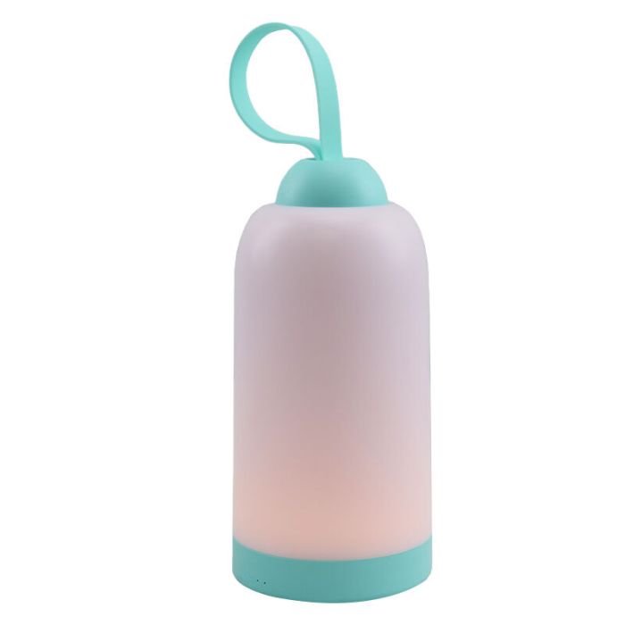 Plastikowa lampka nocna dla dzieci niebieska, Esper, 3W, 3000K LED, ściemniana w 3 krokach