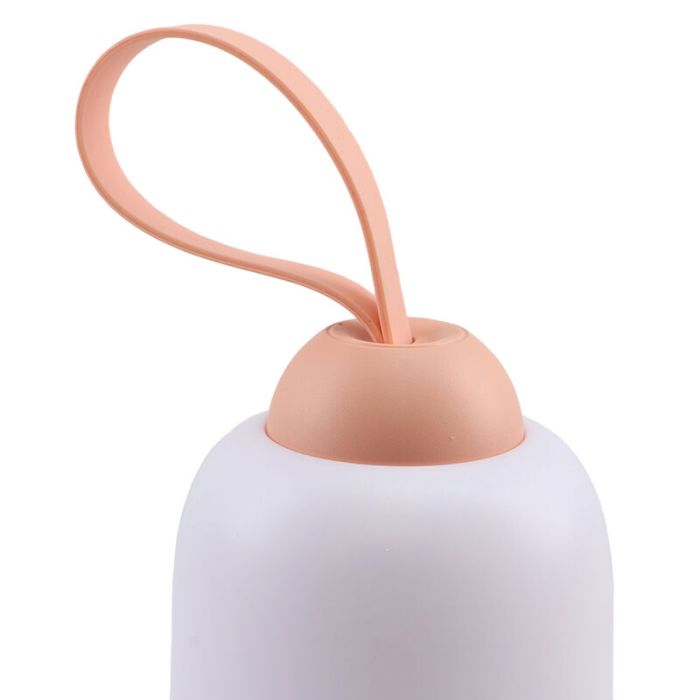 Plastikowa lampka nocna dla dzieci różowa, Esper, 3W, 3000K LED, ściemniana w 3 krokach
