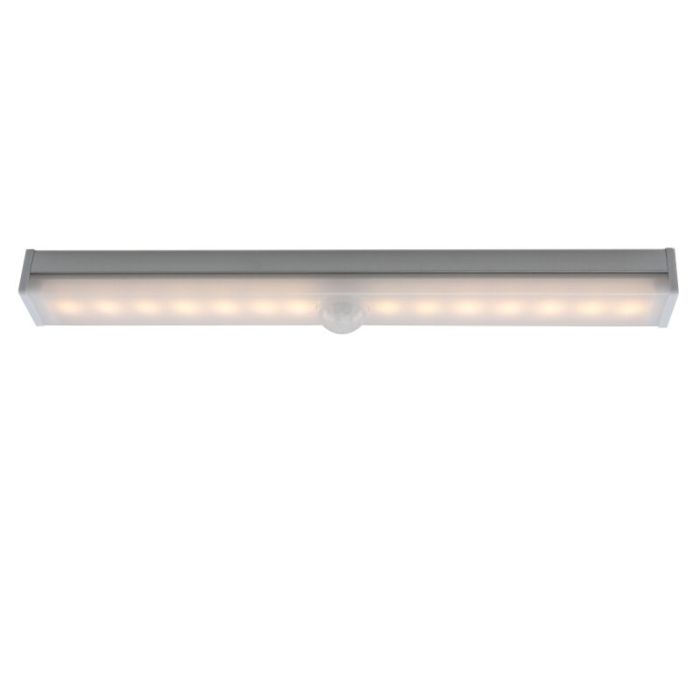 Srebreny oświetlenie szafa plastikowy, Ilana, 1W, 3000K LED