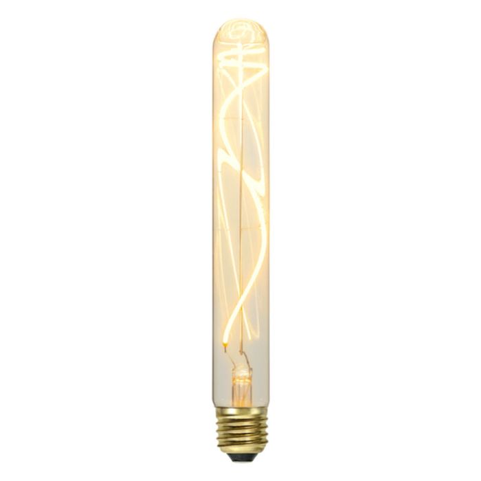 Ściemniana świetlówka E27, wysokość 22,5 cm, dodatkowa nastrojowa biel 3,4 W