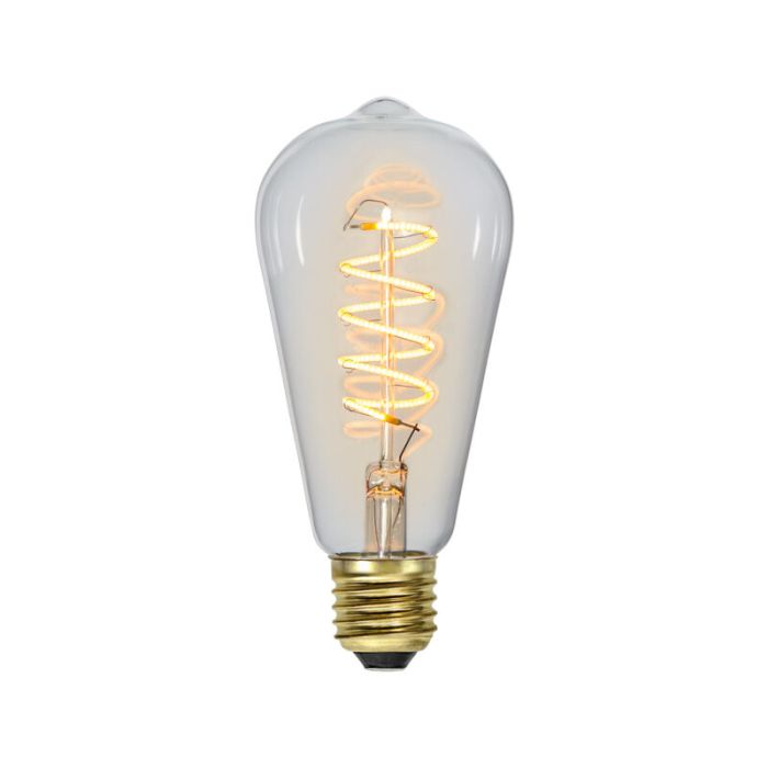 3-stopniowy ściemnialny filament E27 ST64 Edison, 4w ciepły biały (2100k)