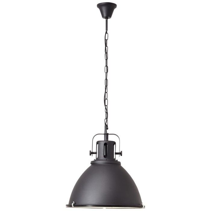 Industrialna lampa wisząca czarna, Alexi