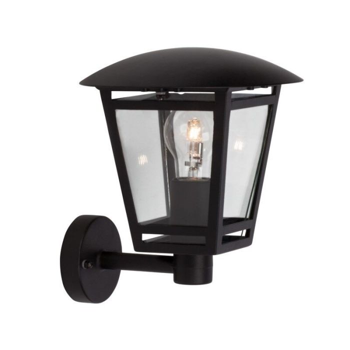 Nowoczesna lampa zewnętrzna czarna, Jedidjah, IP44