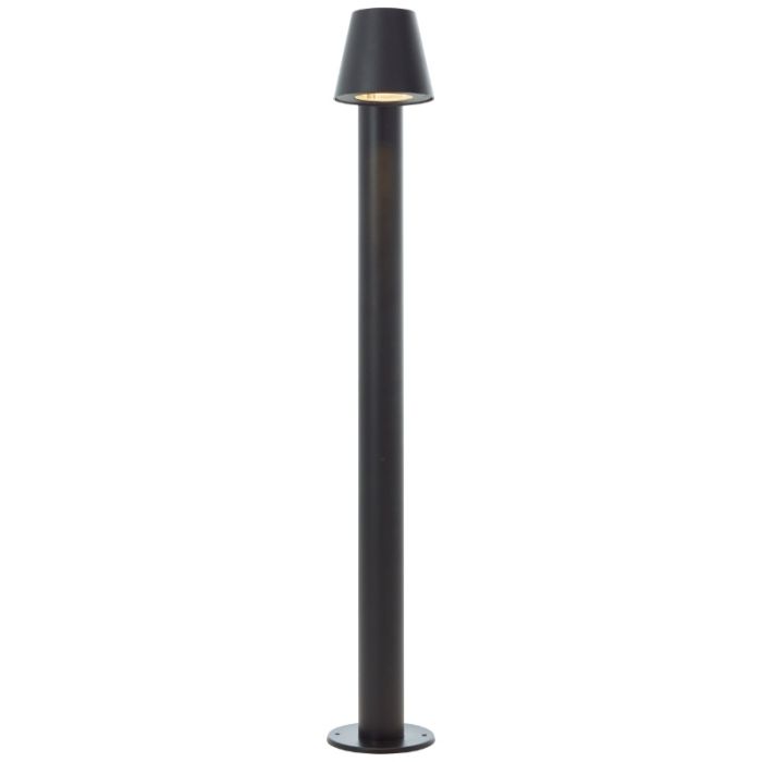 Metalowa lampa zewnętrzna czarna, Wies, IP44