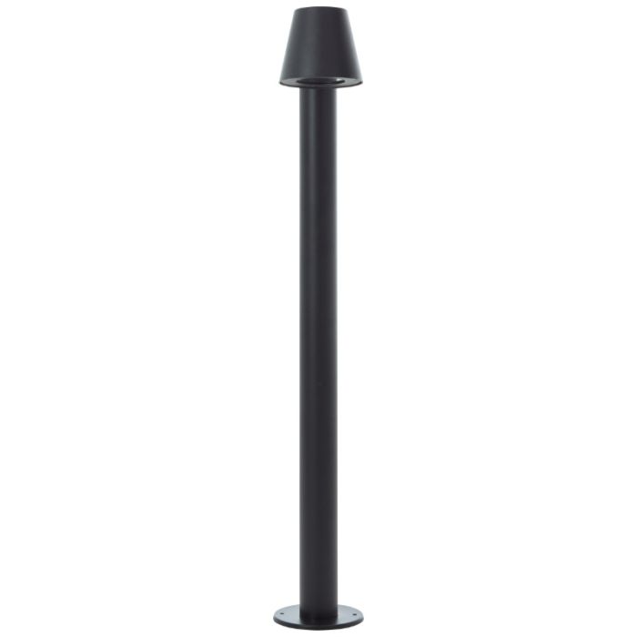 Metalowa lampa zewnętrzna czarna, Wies, IP44