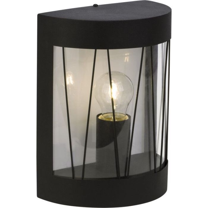 Industrialna lampa zewnętrzna czarna, Jaynah, IP44