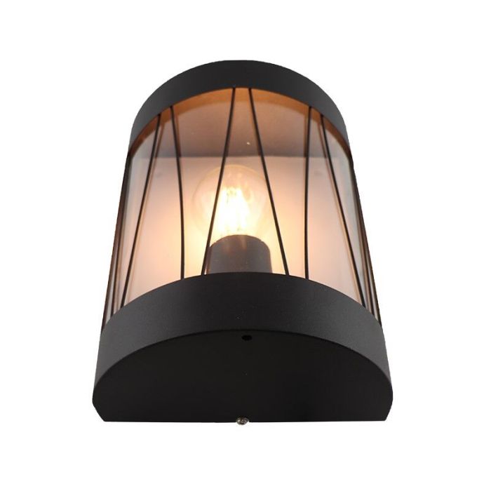 Industrialna lampa zewnętrzna czarna, Jaynah, IP44