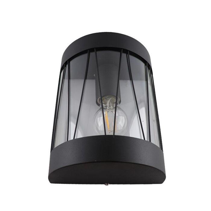 Industrialna lampa zewnętrzna czarna, Jaynah, IP44