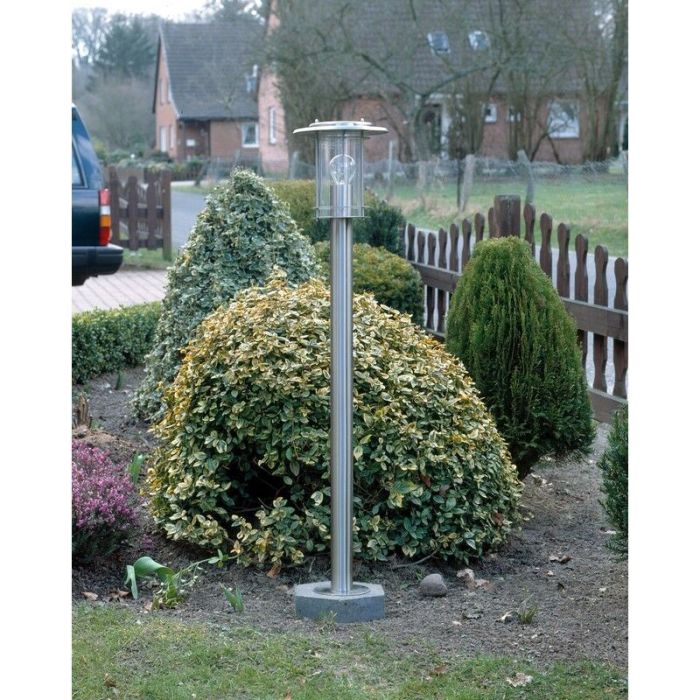 Metalowa lampa zewnętrzna chromowana, Shamayra, IP44