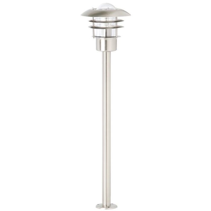 Metalowa lampa zewnętrzna chromowana, Ajlina, IP44