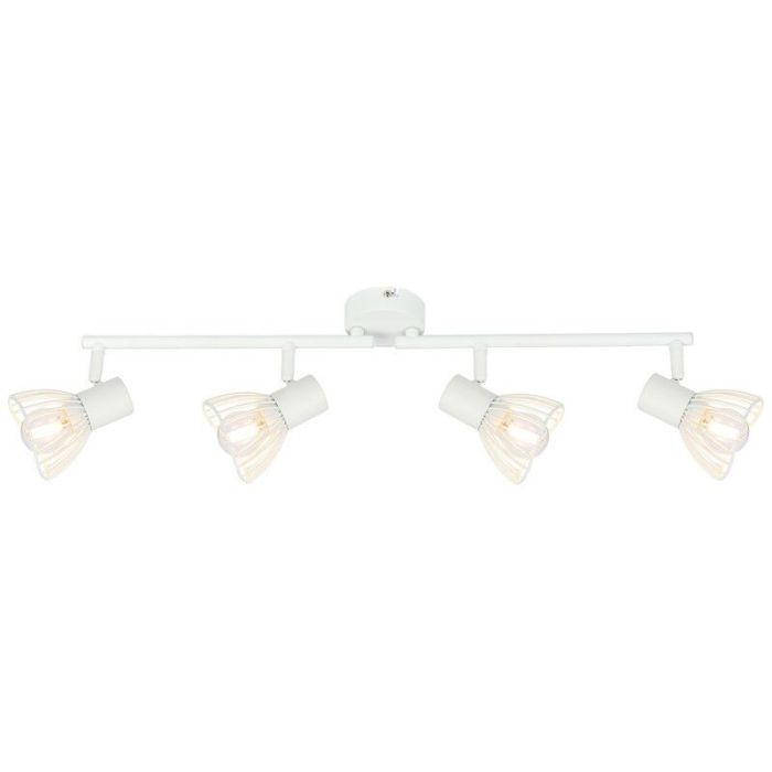 Nowoczesna lampa sufitowa biała, Aina
