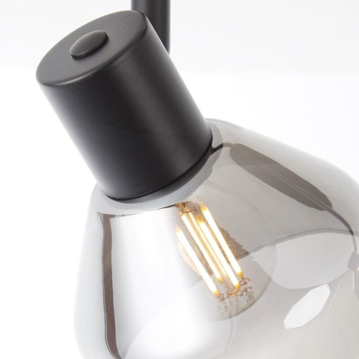 Design spot sufitowy czarny, Dimitry