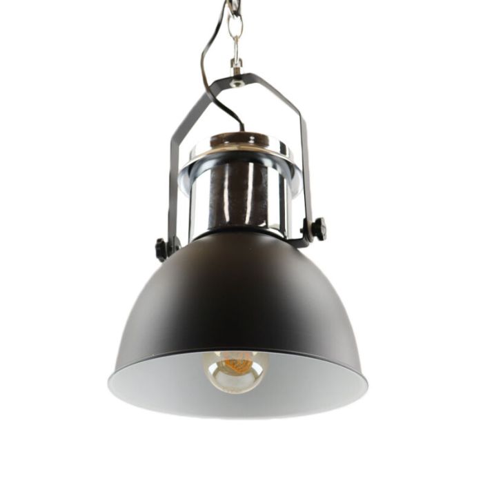 Industrialna lampa wisząca czarna, Jezze