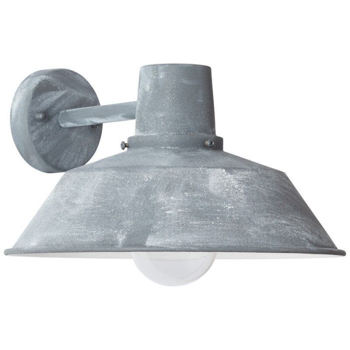 Rustykalna lampa zewnętrzna szara, Yuna, IP44