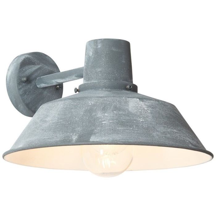 Rustykalna lampa zewnętrzna szara, Yuna, IP44