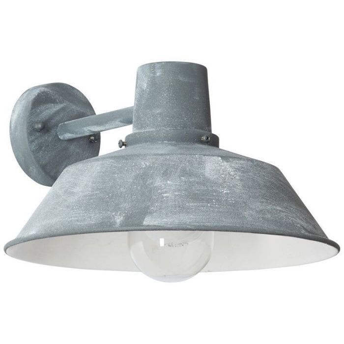 Rustykalna lampa zewnętrzna szara, Yuna, IP44