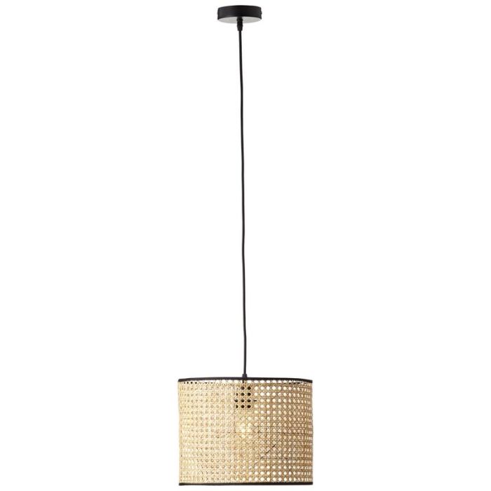 Rustykalna lampa wisząca brązowa, Emmelie