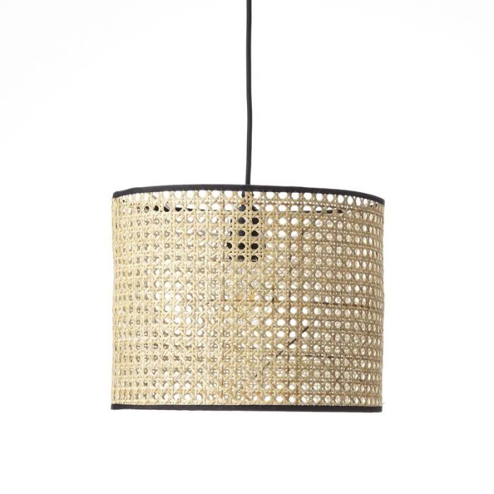 Rustykalna lampa wisząca brązowa, Emmelie