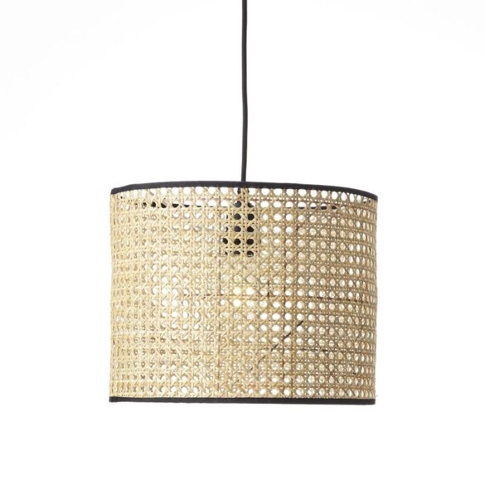 Rustykalna lampa wisząca brązowa, Emmelie