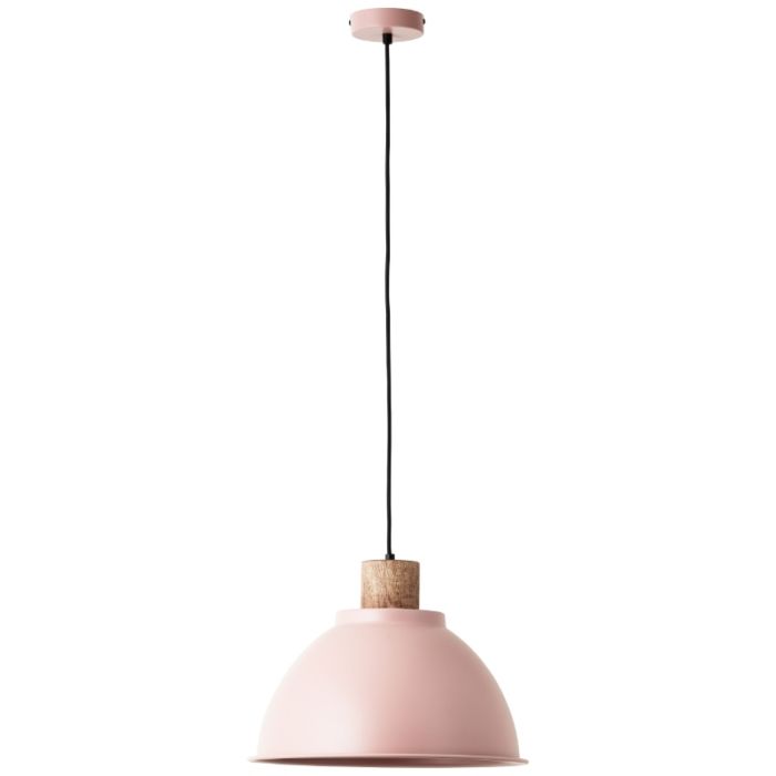 Rustykalna lampa wisząca różowa, Thalina