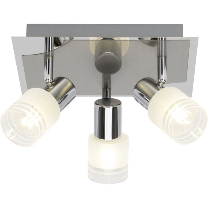 Metalowy spot sufitowy chromowany, Blake, 28W, 2700K LED