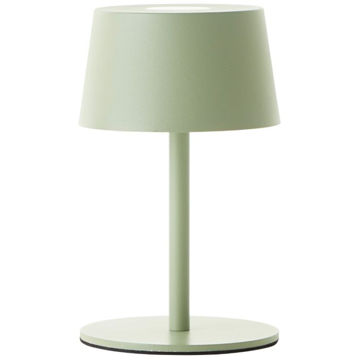 Nowoczesna lampa stołowa ogrodowa zielona, Petter, 2W, 3000K LED, IP44, ściemniana w 3 krokach