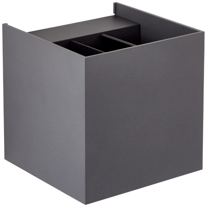 Nowoczesny kinkiet up down szary, Romar, 6,5W, 3000K LED, IP44