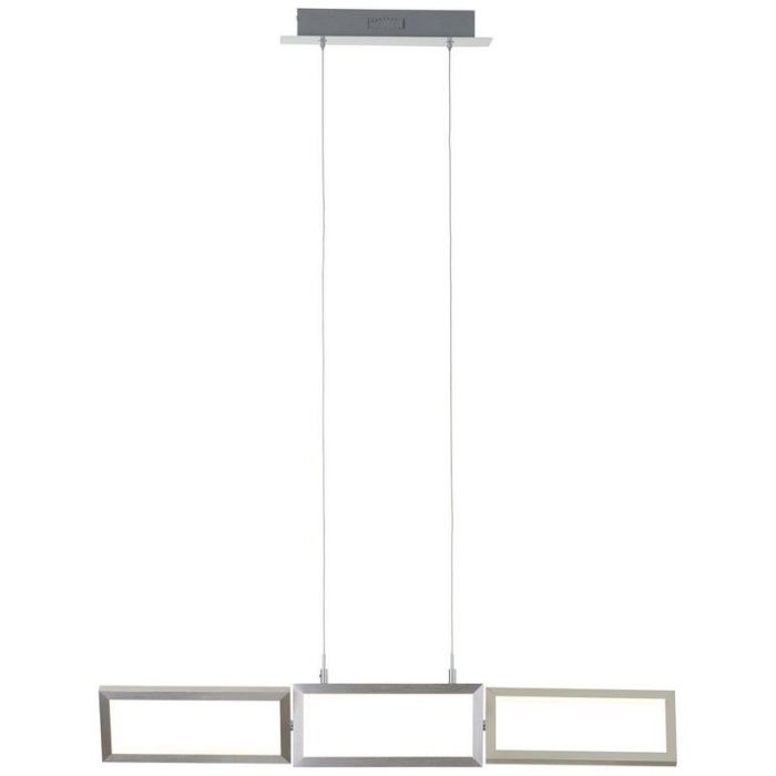 Nowoczesna lampa wisząca srebrna, Sara, 30W, 3000K LED
