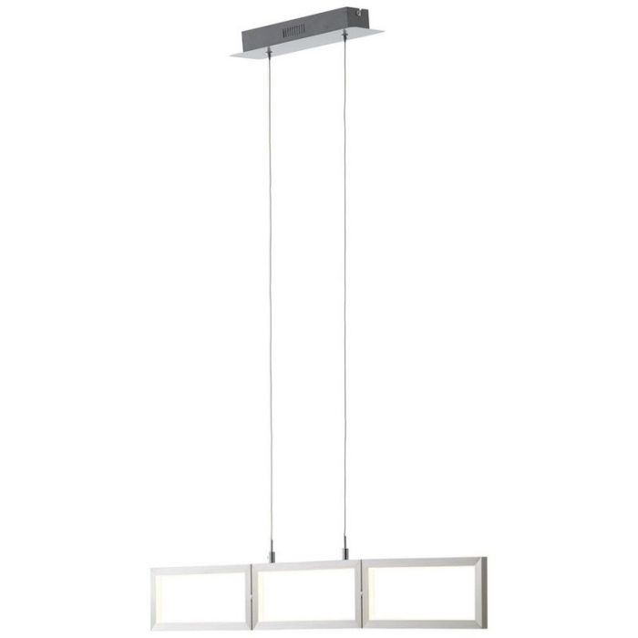 Nowoczesna lampa wisząca srebrna, Sara, 30W, 3000K LED