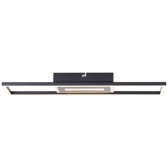 Design lampa sufitowa czarna, Wahiba, 24W, 3000K LED