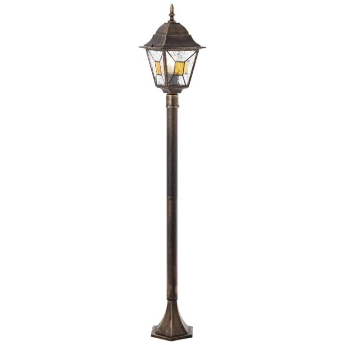 Klasyczna lampa zewnętrzna rdzawa, Levinus, IP44