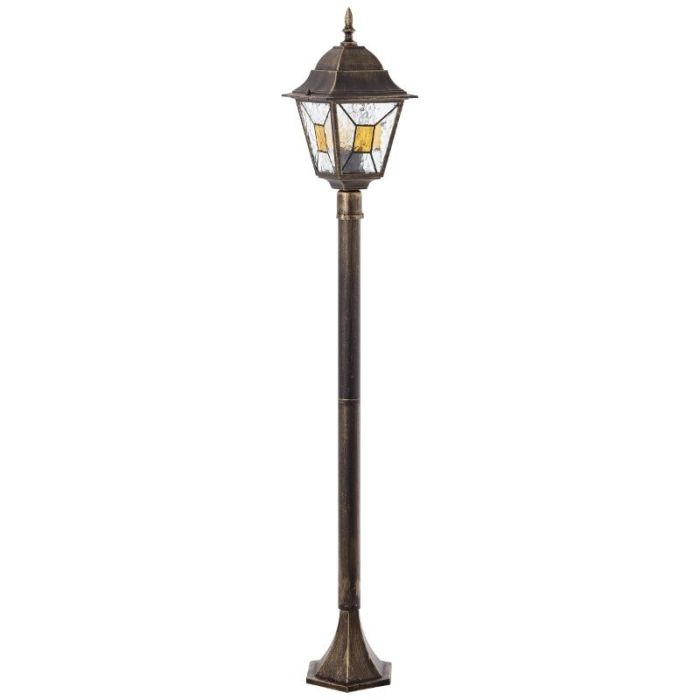 Klasyczna lampa zewnętrzna rdzawa, Levinus, IP44
