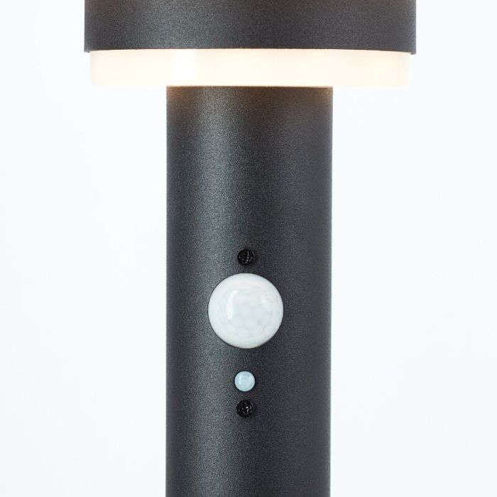 Nowoczesna lampa podłogowa zewnętrzna solarna czarna, Lonneke, 3W, 3000K LED, IP44