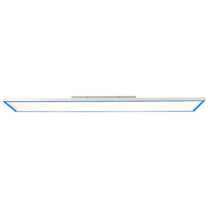 Nowoczesna lampa sufitowa panel LED biała, Ricco, 37W, regulowany kolor LED, z pilot