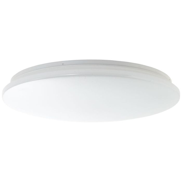 Plastikowy plafon sufitowy biały, Julie, 36W, regulowany kolor LED, z pilot