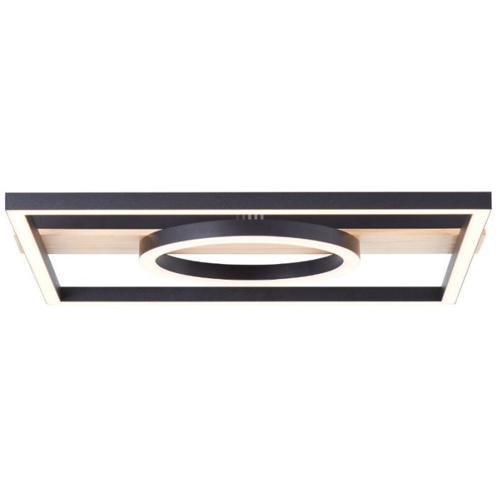 Design plafon sufitowy brązowy, Konrad, 20W, 3000K LED