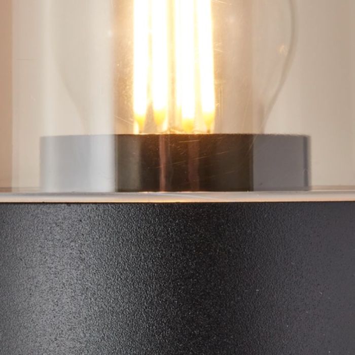 Nowoczesna lampa zewnętrzna czarna, Sherwin, IP44