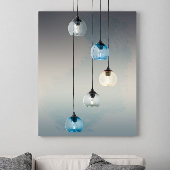 Design lampa wisząca wielokolorowa, Quinton