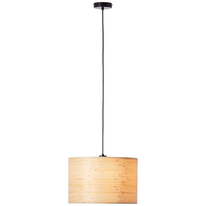 Drewniana lampa wisząca beżowa, Enna