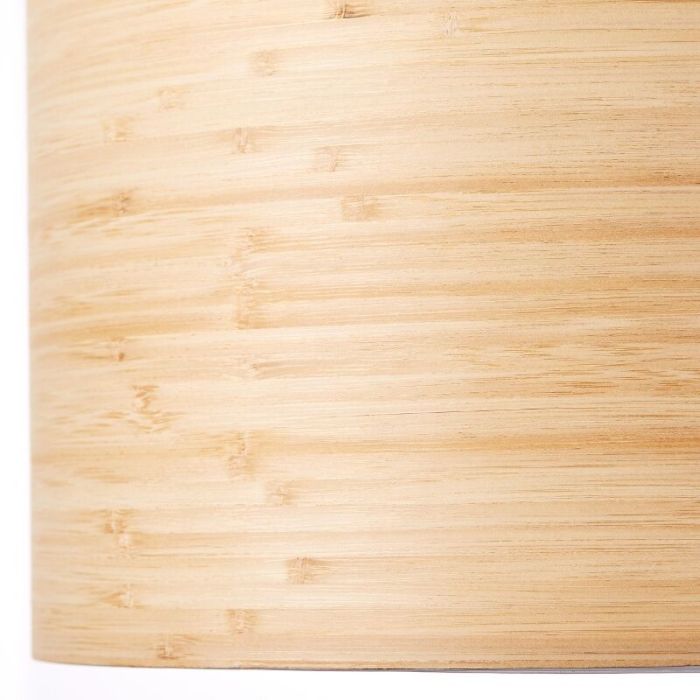 Drewniana lampa wisząca beżowa, Enna