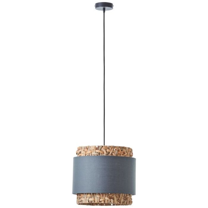 Rustykalna lampa wisząca szara, Vibeke