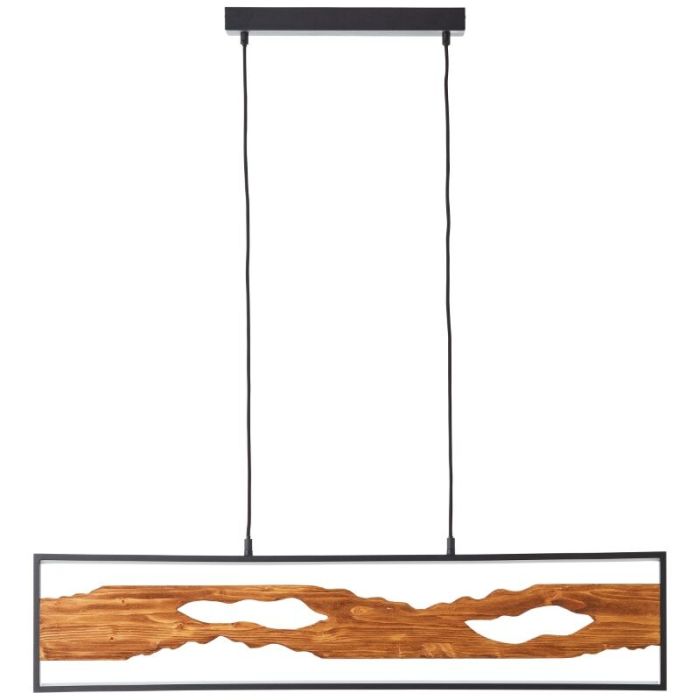 Rustykalna lampa wisząca nad stół do jadalni brązowa, Raynor, 20W, 3000K LED