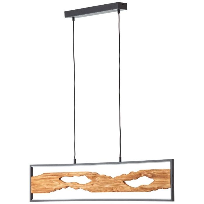 Rustykalna lampa wisząca nad stół do jadalni brązowa, Raynor, 20W, 3000K LED