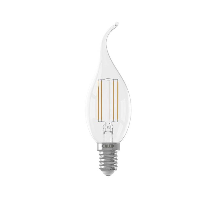 Ściemnialna świeca LED Calex E14, 3,5W, 2700K