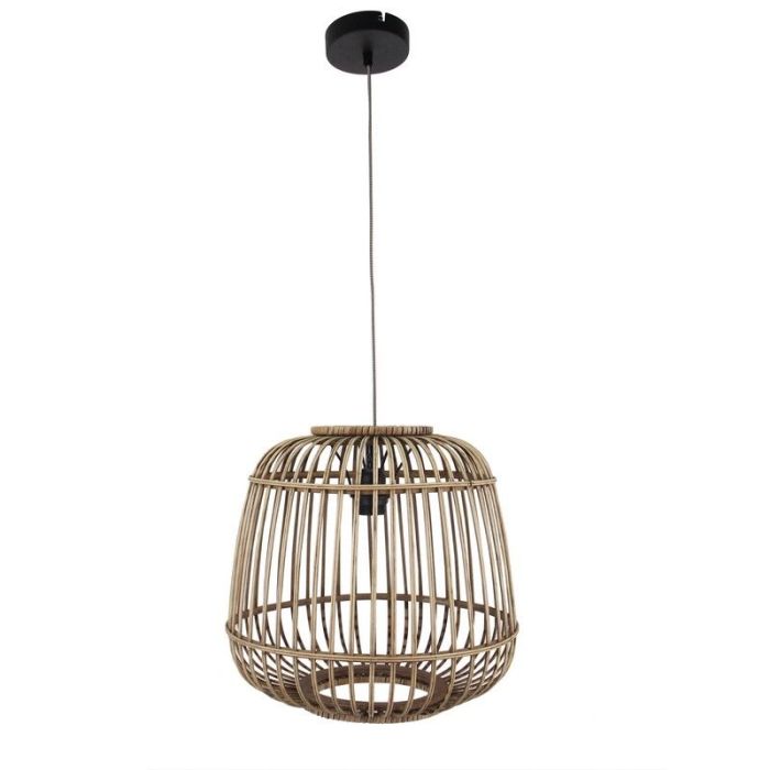 Rustykalna lampa wisząca brązowa, Cherine