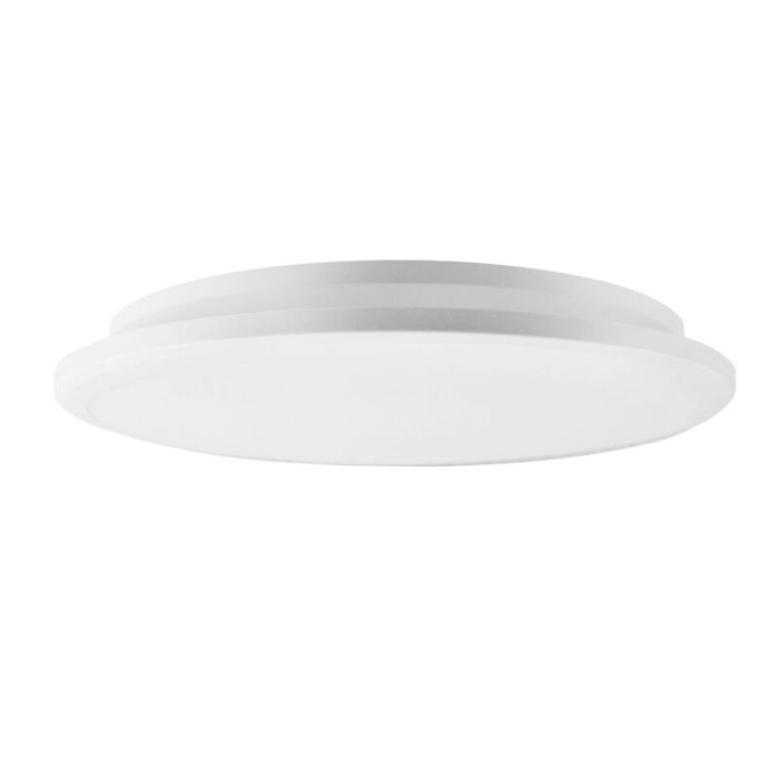 Plastikowy nowoczesny plafon sufitowy czarny, Joachim, 24W, 3000K LED